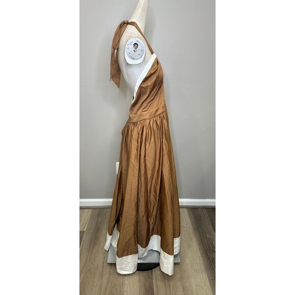 Alice + Olivia BEATRIX SWEETHEART TIE NECK DRESS Size US 12 $595 - Picture 11 of 13